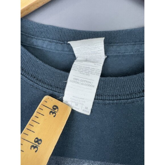 Vintage Y2K Justin Bieber Purpose Tour Youth Medium Black Faded Tee Shirt - Picture 10 of 12